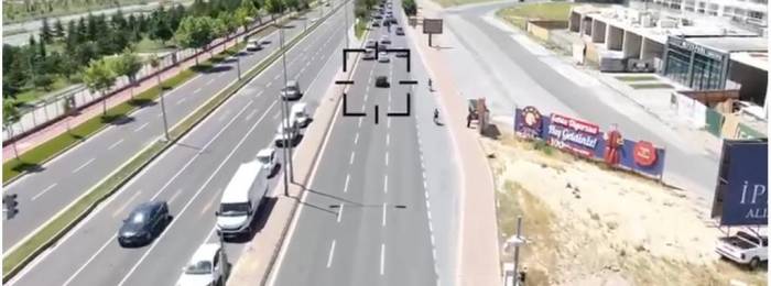 Kayseri Polisinden Dron Destekli Trafik Denetimi