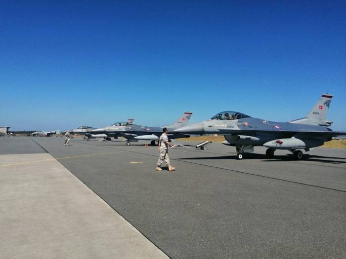 Türk F-16’ları Nato Tatbikatı İçin Almanya’da