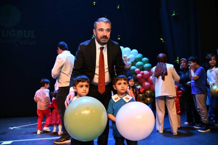 Pursaklar’da Miniklerin Mezuniyet Heyecanı