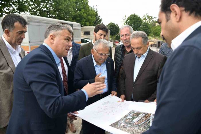 Ali Dağı Mesire Alanı Tadilat Ve Düzenleme Çalışmaları İncelendi