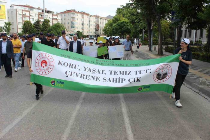 Kırklareli’nde Çevre Yürüyüşü