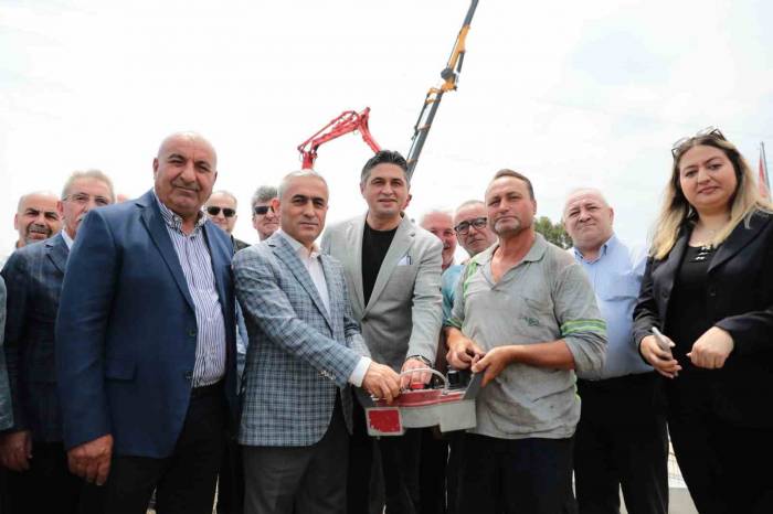 Aliağa Sanayi Sitesi Cami Projesi’nin Temel Atma Töreni Gerçekleştirildi