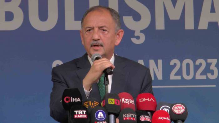 Bakan Özhaseki: “geliştirilen Formüller İle Deprem Bölgesindeki Konut Teslimleri Hızlanacak”