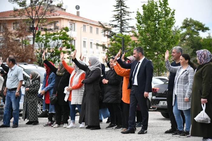 Pursaklar’ın Genç Kampçıları Yola Çıktı