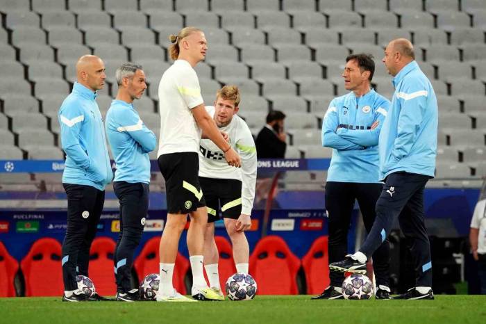 Manchester City, Inter Maçı Hazırlıklarını Tamamladı