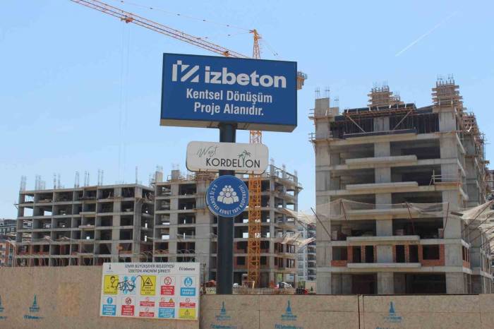 İzmir Büyükşehir Belediyesinin İnşaatına Eksik Demir Ve Hatalı Beton Mührü