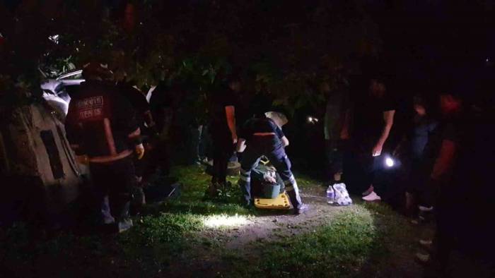 Sakarya’da Cip İle Çarpışan Panelvan Devrildi: 2 Yaralı