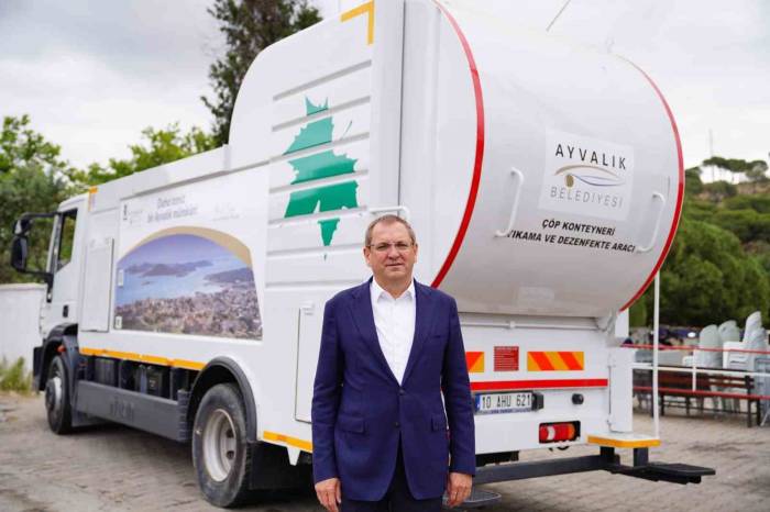 Ayvalık Belediyesi’nin Araç Filosu Öz Kaynaklarıyla Büyüyor