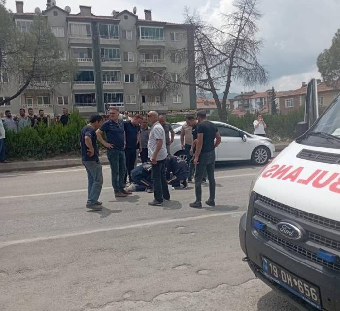 Osmancık’ta Otomobilin Çarptığı Yaşlı Adam Yaralandı