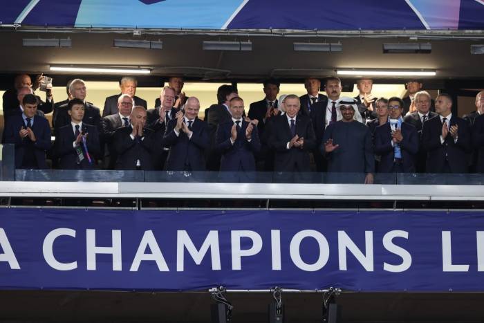 Cumhurbaşkanı Erdoğan’dan Şampiyonlar Ligi Şampiyonu Manchester City’e Tebrik