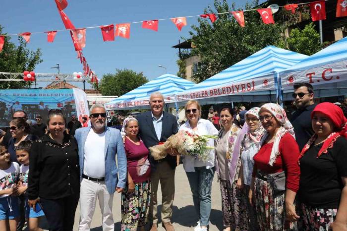 Efeler Belediyesi Kızılcaköy Pazar Yeri’ni Hizmete Açtı