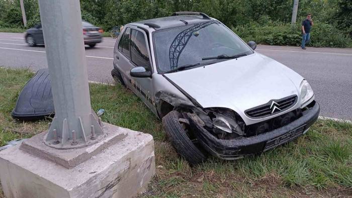 Samsun’da Trafik Kazası: 2 Yaralı