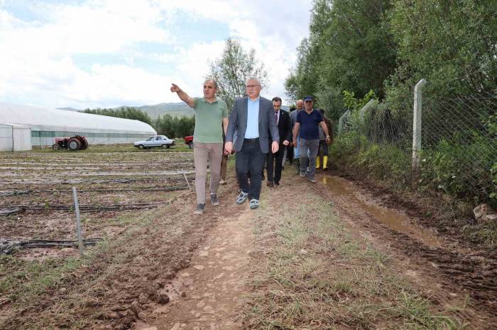 Vali Şimşek: "selde Can Kaybının Olmaması En Büyük Tesellimiz"