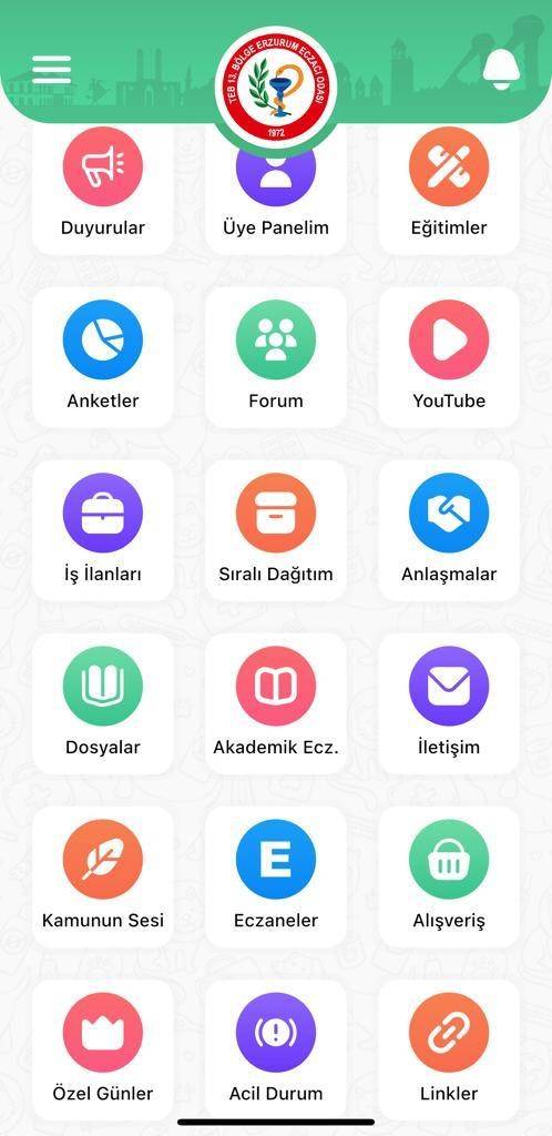 13’üncü Bölge Erzurum Eczacı Odası’nda ‘mobil Uygulama’ Dönemi