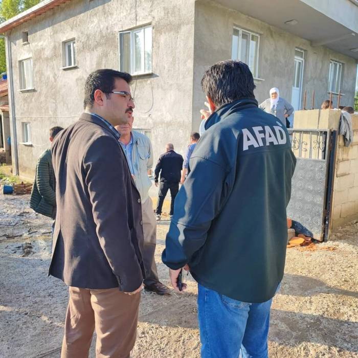 Selden Etkilenen Köylerde Hasar Tespit Çalışması Başlatıldı