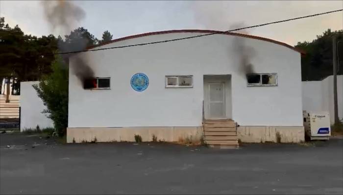 İnanlı Çeşmesi Amfi Tiyatro’da Yangın