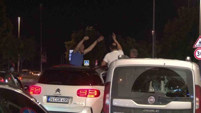 Bağdat Caddesi’nde Kupa Coşkusu