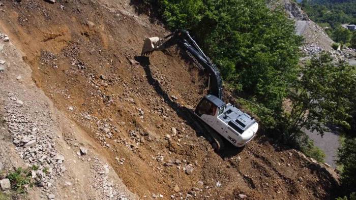 Başkan Sandıkçı: “heyelanları Ve Heyelan Risklerini Ortadan Kaldırıyoruz”