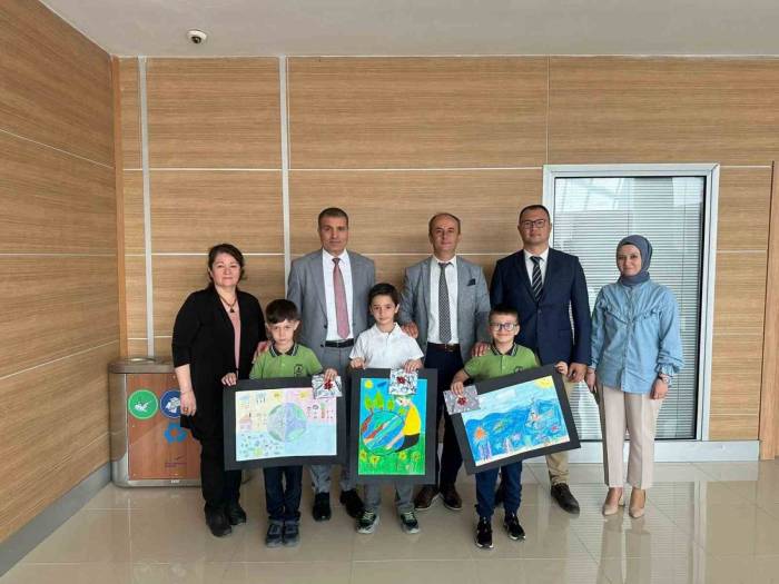 Çevre Duyarlılığına Resim, Şiirler Ve Kompozisyonlarla Dikkat Çektiler