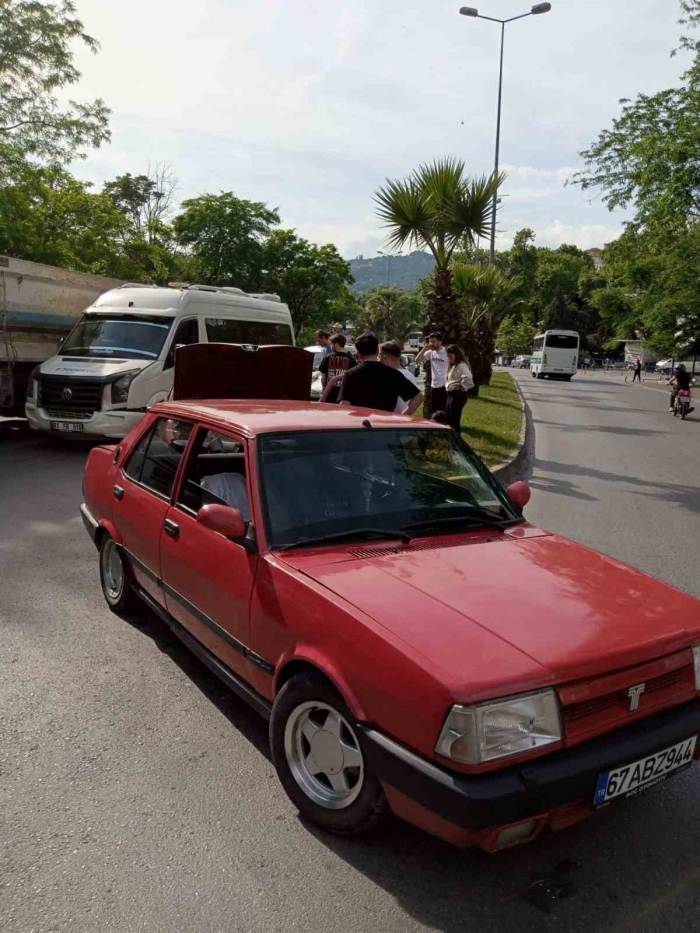 Kdz. Ereğli’de Zincirleme Kaza