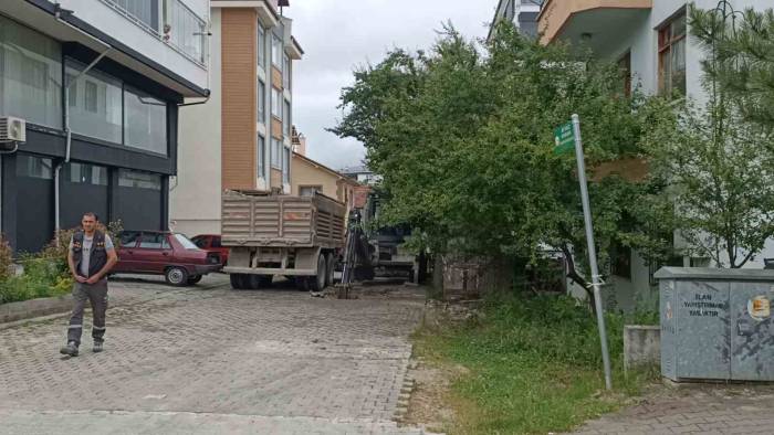 Bolu’da Doğalgaz Borusu Patladı