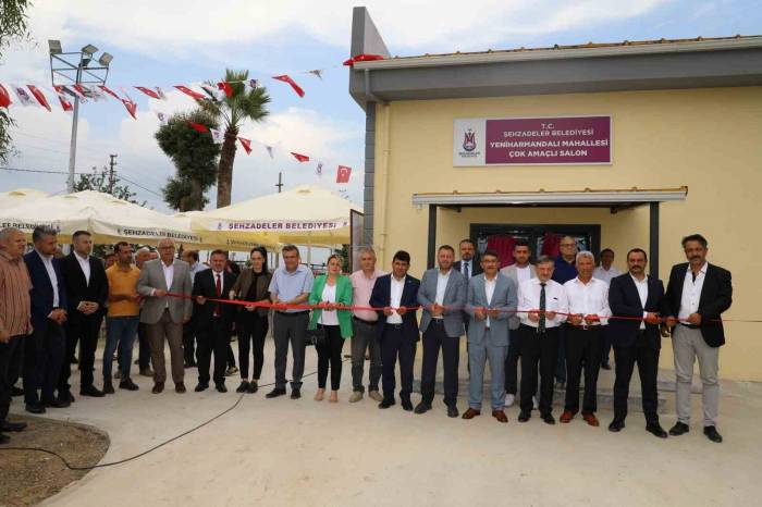 Şehzadeler Belediyesi Yeniharmandalı Projesini Hizmete Açtı