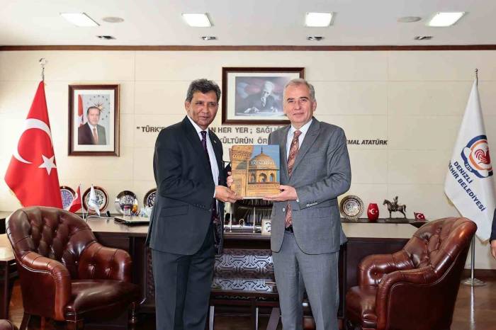 Başkan Zolan, Hindistan Büyükelçisini Ağırladı