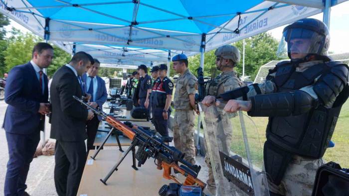 Edirne’de Jandarmanın Birimleri Tanıtıldı