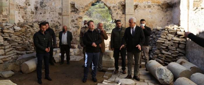 Giresun’da Çakrak Kilisesi’nin Restorasyonu Devam Ediyor