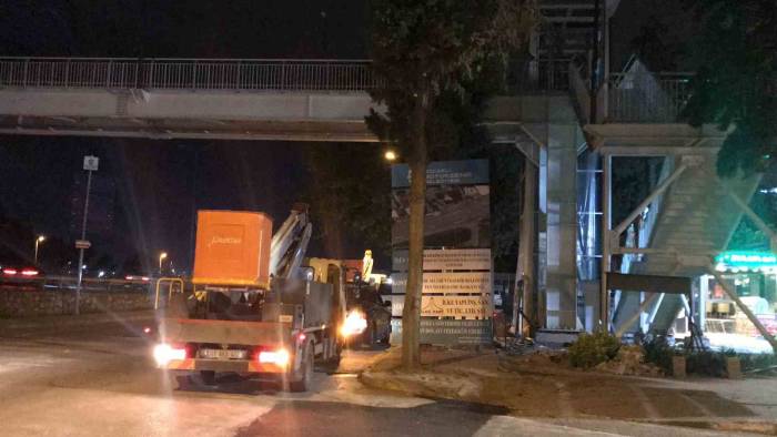 Elektrik Akımına Kapılan İşçi Yürekleri Ağza Getirdi
