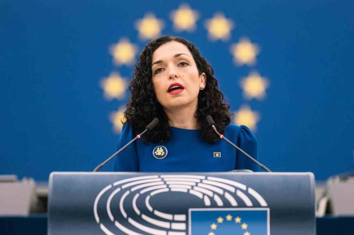 Osmani, Ap’ye Hitap Eden İlk Kosova Cumhurbaşkanı Oldu