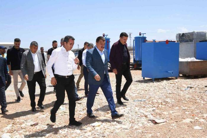 Başkan Gürkan’dan Asfalt Plenti Tesisinde İnceleme