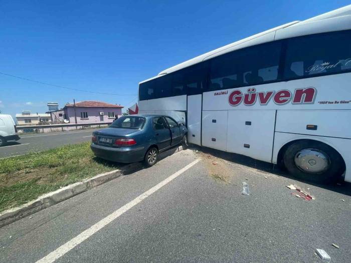 Turgutlu’da Zincirleme Kaza: 2’si Çocuk 5 Yaralı