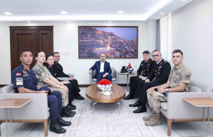 Jandarma Teşkilatı’ndan Vali Demirtaş’a 184. Kuruluş Yıl Dönümü Ziyareti