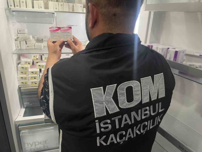 İstanbul’da 4 Milyon 500 Bin Lira Değerinde Kaçak Botoks İlacı Ele Geçirildi