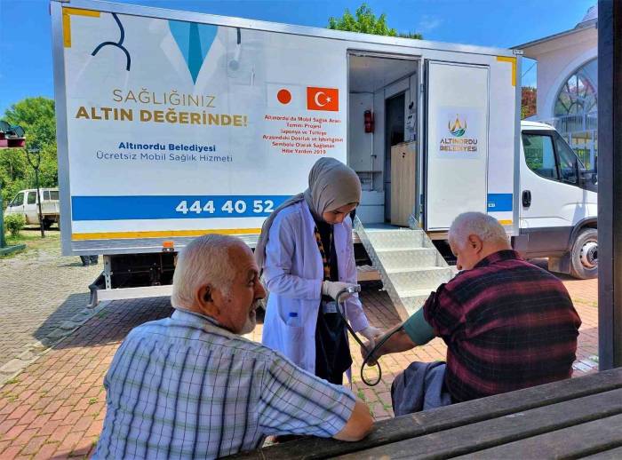 Mobil Sağlık Tarama Aracı, 3 Ayda 5 Bin Kişiye Hizmet Verdi