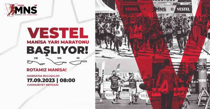 2. Uluslararası Vestel Manisa Yarı Maratonu İçin Geri Sayım Başladı