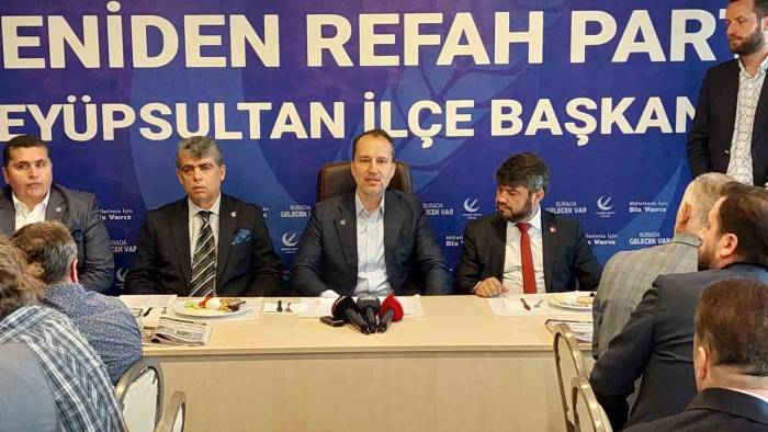 Yeniden Refah Partisi Genel Başkan Erbakan: "kıbrıs Dünya Tarafından Tanınmalıdır”