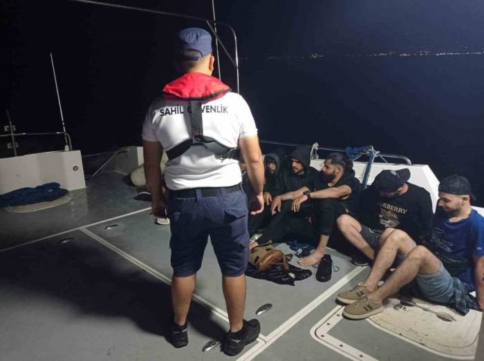 Bodrum’da 9 Düzensiz Göçmen Kurtarıldı, 8’i Yakalandı