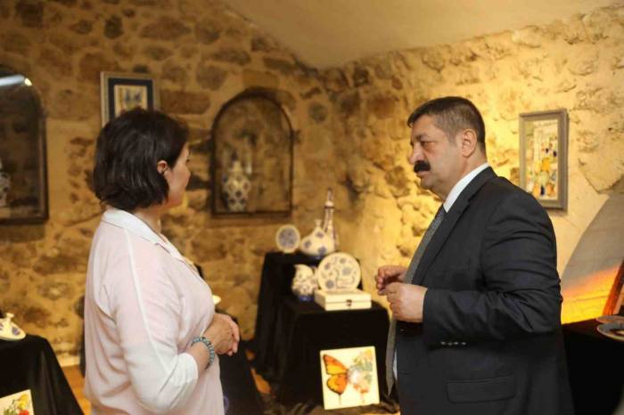 Kursiyerlerin El Emekleri Görücüye Çıktı