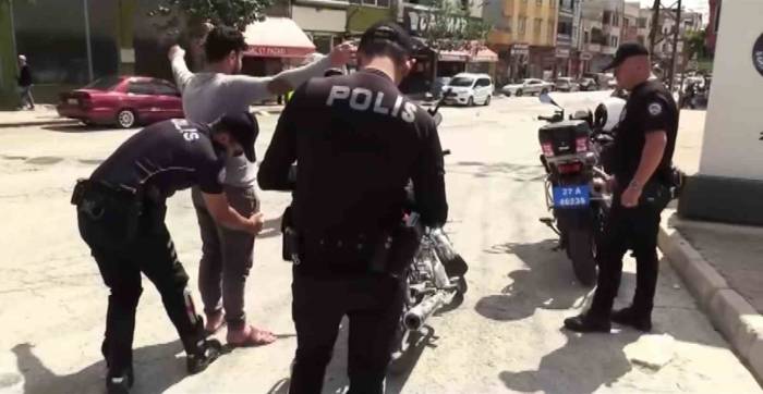 Gaziantep’te 51 Motosiklet Sürücüsüne 165 Bin Tl Ceza Kesildi