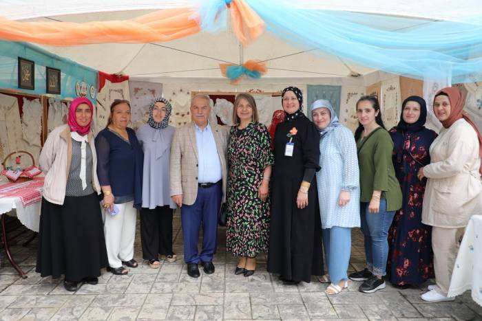 İlkadım’da El Emeği Göz Nuru Ürünler Görücüye Çıktı