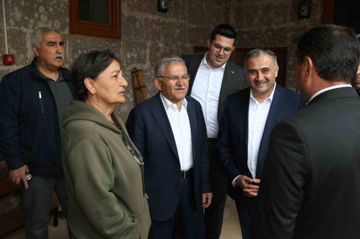 Başkan Büyükkılıç’tan Develi Ve Yahyalı’ya Geçmiş Olsun Ziyareti