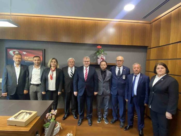 Başkan Şahin, Milletvekili Eldemir İle Bir Araya Geldi