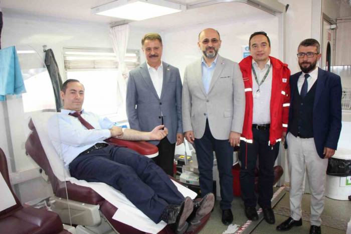 5555 Ünite Hedefli Kan Bağışı Kampanyası Bugün Başladı