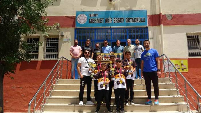 Siirtli Öğrenciler Boccede Türkiye Şampiyonu Oldu