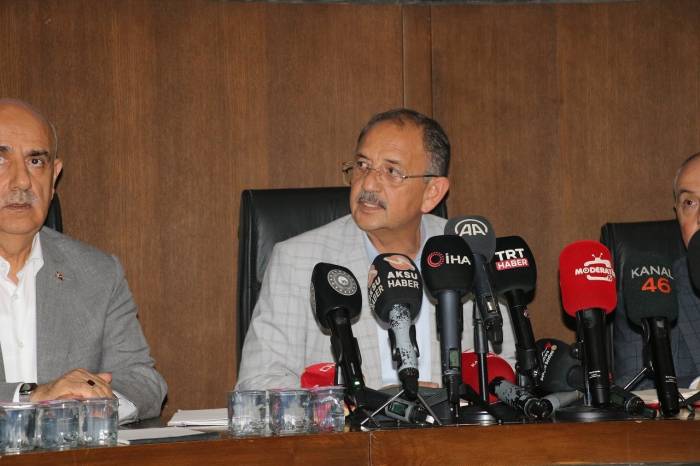 Bakan Özhaseki Kahramanmaraş’ta Konuştu