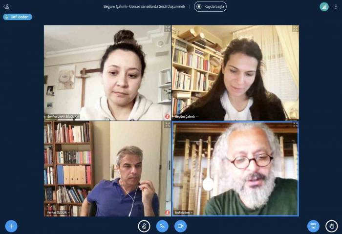 Görsel Sanatlarda Sesli Düşünme Konuşuldu