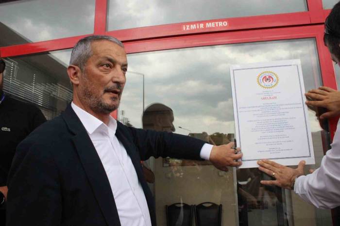 İzmir’de Metro Ve Tramvayda Grev İlanı Asıldı
