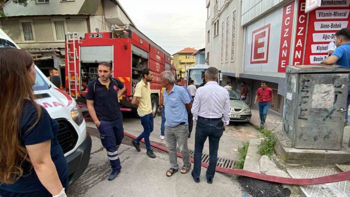 Evini Ateşe Verdi, Ekipler Seferber Oldu